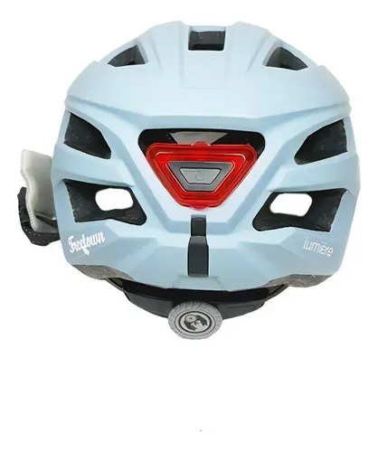 Casco Para Bicicleta Luz Led Mips Freetown Lumiere 2 Blanco Talla