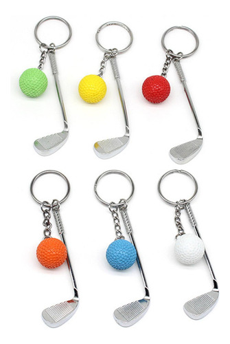 Llaveros De Golf Para Hombre Colgante De Llavero Con Abalori