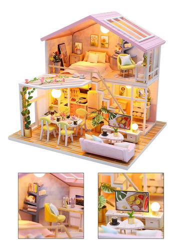 Conjunto Completo De Móveis Creative Doll House
