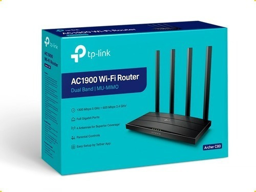 Router Tp-link Ac1900 Gigabit Dualband/mu-mimo