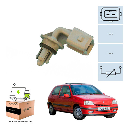 Sensor Temperatura Para Renault Clio 2.0 2004 2005 F4r 16v