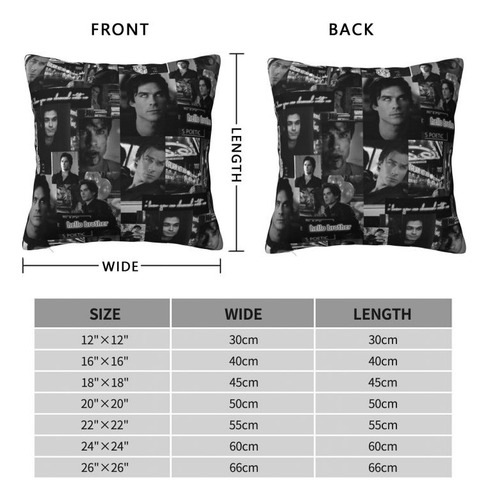 Rdw Funda De Cojín Damon Salvatore The Vampire Diaries, 55