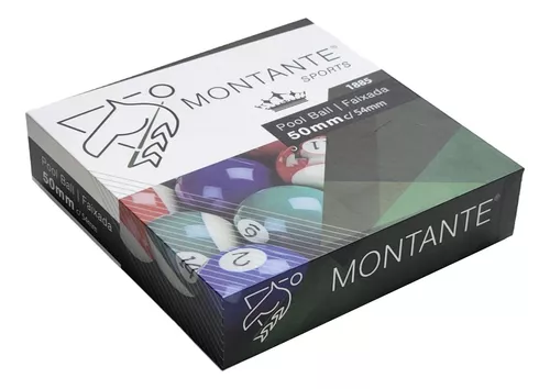 Jogo De Bolas Montante 50mm Estilo Belga P/ Bilhar Sinuca