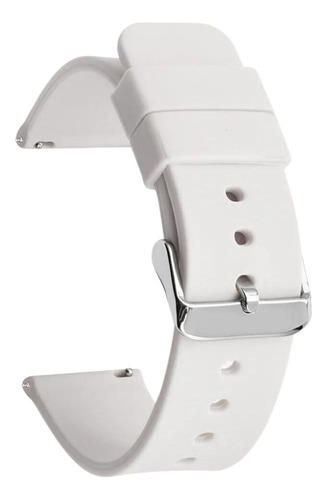 Pulseira 22mm New Compatível Xiaomi Amazfit Gtr Lite 47mm Cor Branco