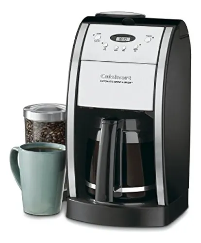 Cafetera Cuisinart Grind & Brew 12 Tazas Automatica Negra