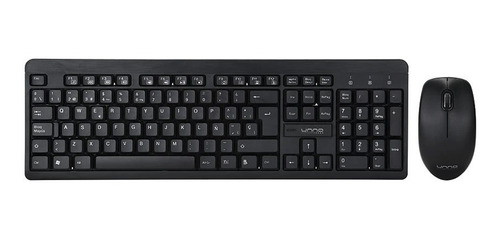 Combo Teclado Y Mouse Inalámbrico Español Klass Kb6741bk