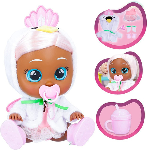 Cry Babies Chilloncitos Muñeca Daphne Pavoreal Llora 2021