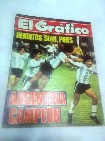 El Grafico 3420 Argentina Campeon Sudamericano Infantil