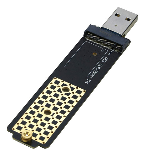 M.2 Al Adaptador Usb, Riitop Nvme A Usb 3.1 Tarjeta De Lecto