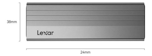 Kit Lexar E300 M.2 Case Nvme Tipo C Usb 3.2 Gen2 Ssd 10gbps