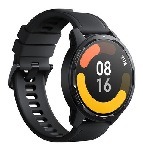 Imagen 3 de 4 de Xiaomi Watch S1 Active 1.43" caja de polímero reforzado con fibra de vidrio espacio negro, malla espacio negro de tpu y bisel negro de metal