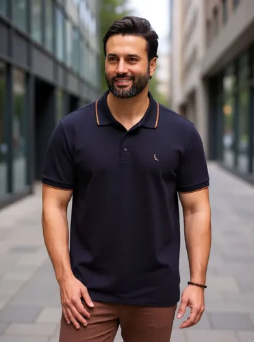 Masculino Reserva Polo Enxuto Friso Unico