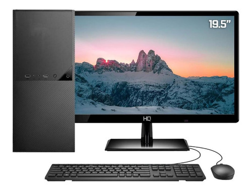 Imagem 1 de 4 de Computador Intel Dual Core 4gb Ssd 240gb Monitor 19 Skill Dc