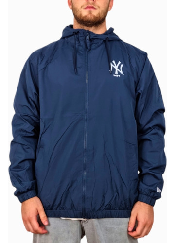 Jaqueta New Era Corta Vento New  York Yankees Sazonal