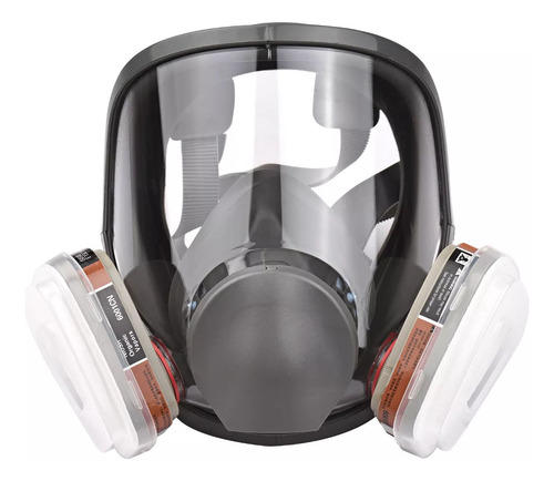 Para Máscara De Gás Respiratório, Capacetes De Proteção Faci