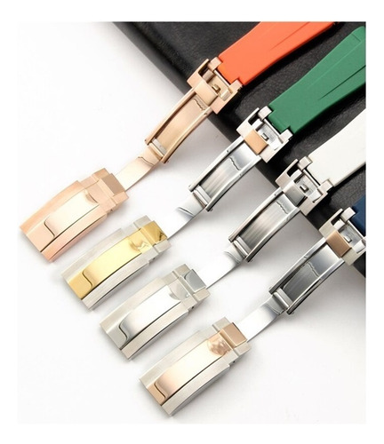 Correa De Reloj De Silicona Libre De Polvo For Rolex Dayton