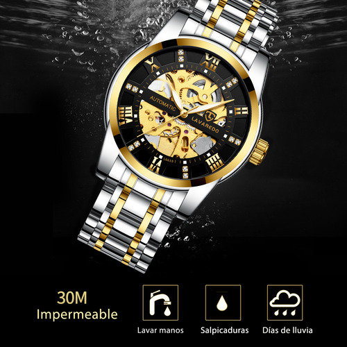 Reloj Automático Esqueleto Ben Nevis Para Caballero Clásico Elegante Acero Inoxidab Impermeable Luminoso,regalos Para Hombre