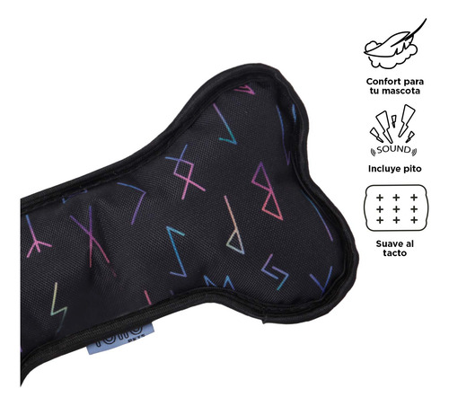 Juguete Para Mascota Totto Bone Estampado