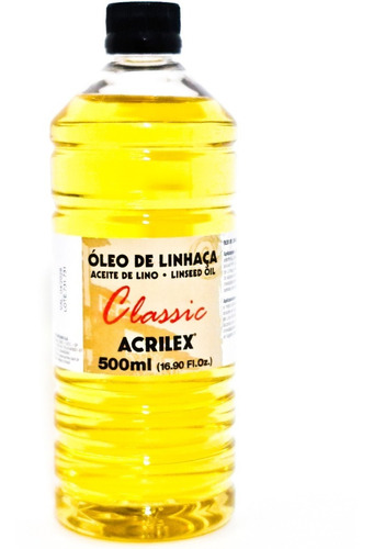 Óleo De Linhaça Acrilex - 500ml