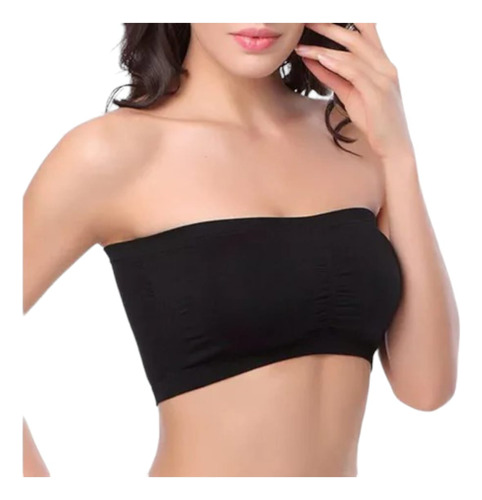 Pack 3 Peto Strapless De Mujer Sin Tirantes Tallas Grandes