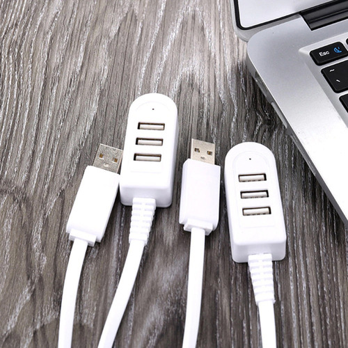 Hub Usb Multi 3 Portas 2.4 Alta Velocidade Extensor Notebook