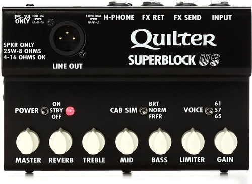 Quilter Labs Superblock Us - Pedal Amplificador De Guitarra