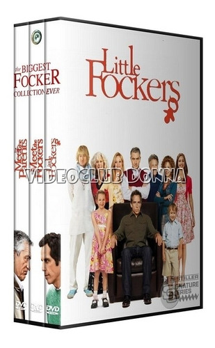 Los Fockers Saga Completa Colección Dvd Latino 3 Peliculas