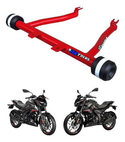 Sliders De Colin N250 N160 Rojos Shield Moto Originales