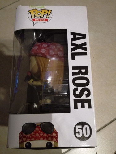 Funko Pop Axl Rose N 50- Nuevo-