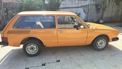 Vw Variant Ii, 1978, Marrom Saveiro, Selada Vidros Originais