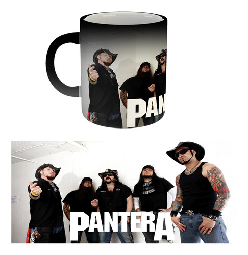 Taza Mágica Pantera Metal |de Hoy No Pasa| 3