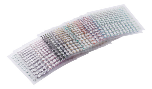 Pegatinas Autoadhesivas Con Diamantes De Imitación Coloridos