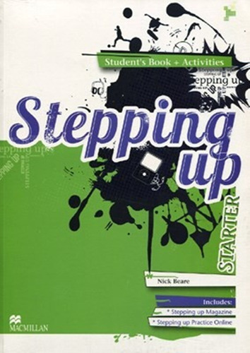 Stepping Up Starter Student's Book + Activities - Macmillan