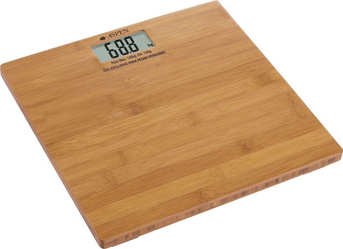 Balanza Digital Personal Aspen Eb 3110 Bamboo 180 Kg Envios