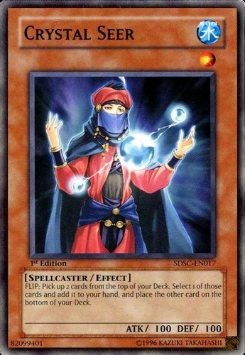 Crystal Seer (sdsc-en017) Yu-gi-oh!