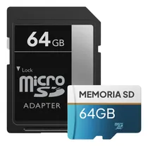 Comprar Tarjeta Memoria Micro Sd Xc 64 Gb Clase 10 Cámara Seguridad