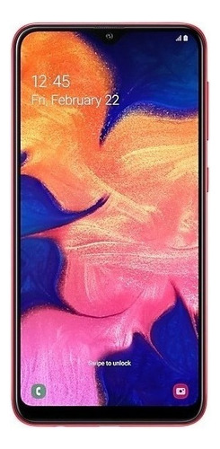 Samsung Galaxy A10 Vermelho 32gb Tela De 6,2 