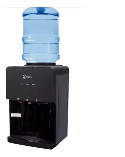 Dispensador Eléctrico Agua Fría/caliente Compresor Sobremesa Color Negro Comopresor