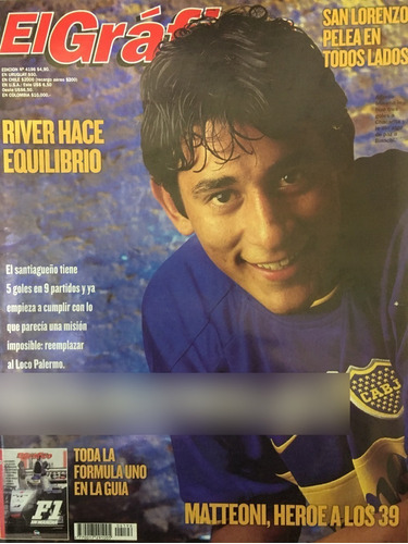 El Gráfico, N° 4196   Revista Fútbol Argentino, Cb