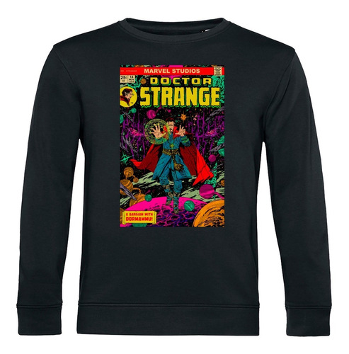 Poleron Oversize Algodón Orgánico Doctor Strange Marvelcomic