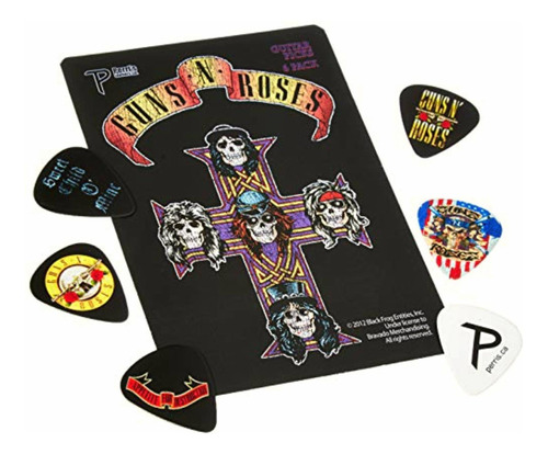 Perris Leathers Lp-gr2 Guns N Roses Púas Para Guitarra