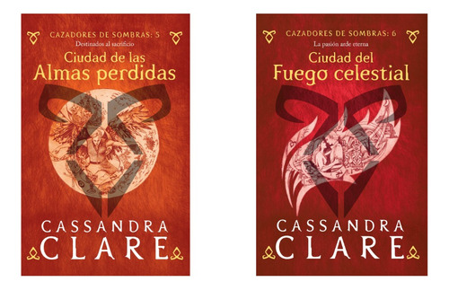 Cazadores Sombras 5 Y 6 - Cassandra Clare - Booket 2 Libros