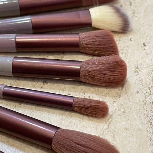 Kit De Pincéis De Maquiagem Profissional - 13 Pç Verde