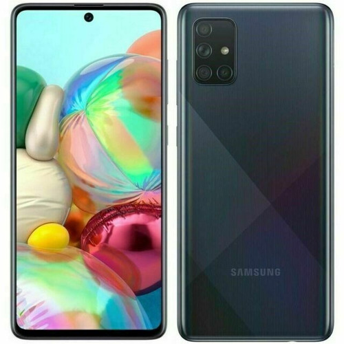 Samsung Galaxy A71 128 Gb Prism Crush Black 6gb Ram Liberado (Reacondicionado)