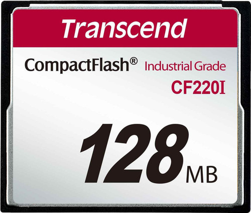 Imagem 1 de 2 de Compact Flash Transcend 128mb Cf200i 200x Industrial Grade