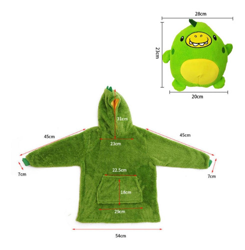 Imagen 3 de 8 de Peluche Polerón Con Capucha - Huggle Pets Para Niños