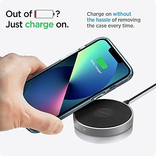 Capa Spigen Ultra Hybrid Para iPhone 13 - Transparente
