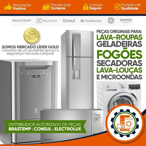 Imagem 2 de 6 de Valvula Entrada Agua Lavadora Brastemp Bwq 3 Vias 220v