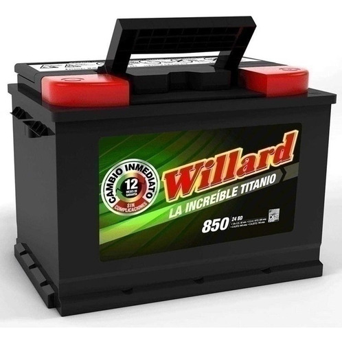 Bateria Willard Increible 24bd-850 Volkswagen Escarabajo