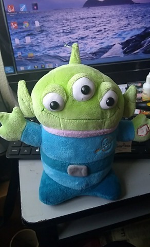 Disney Pixar Disney Parks Toy Story Martian Plush Sounds